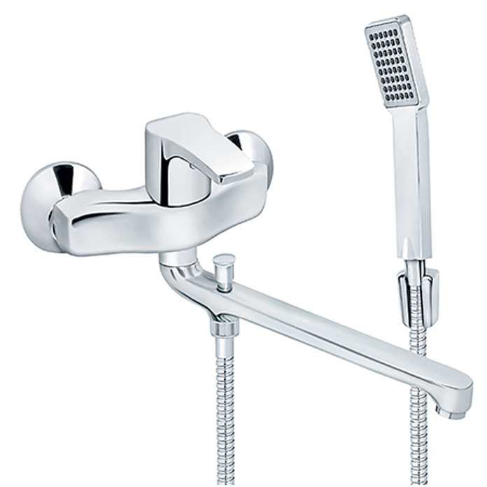 Slika Baterija CUBO za kadu-lavabo "Švedska" sa ručnim tušem JC34101