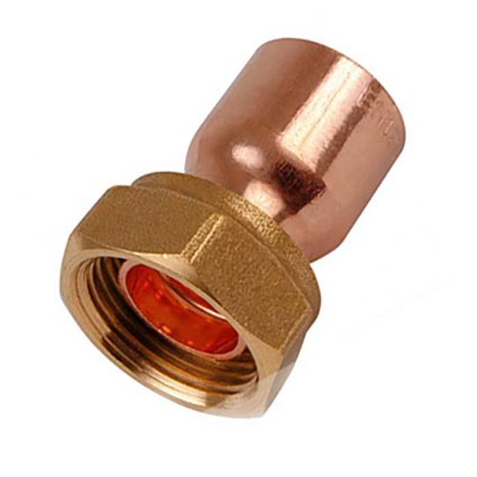 Slika Cu bakarni poluholender Ø 22 mm x 1"