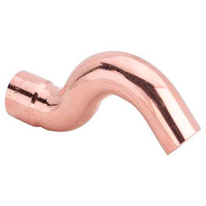 Slika Cu bakarni poluobilazni luk Ø 22 mm