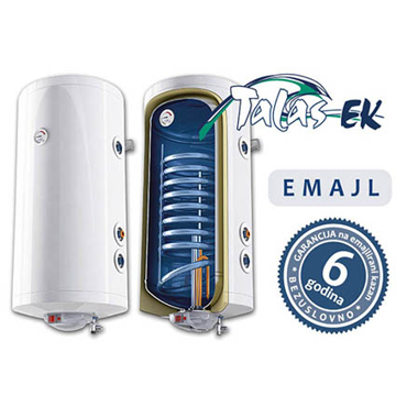 Slika Bojler ELIT TALAS EK E80K kombinovani vertikalni emajlirani 80L desni