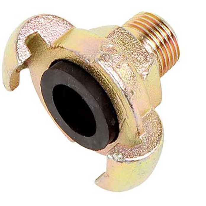 Slika Kandžasta mesingana poluspojnica 1/2" sa spoljnjim navojem