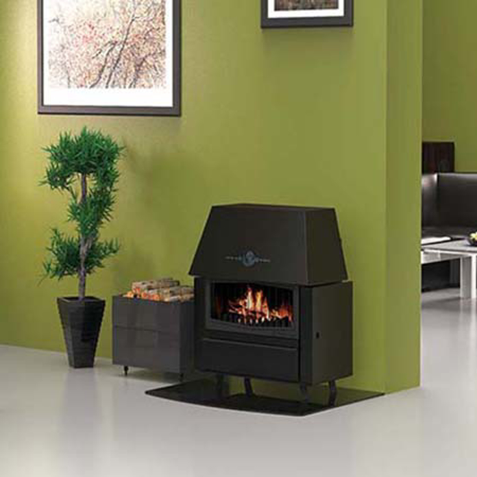 Slika Kotao na čvrsto gorivo ALFA Kamin Rustik E 14 kW