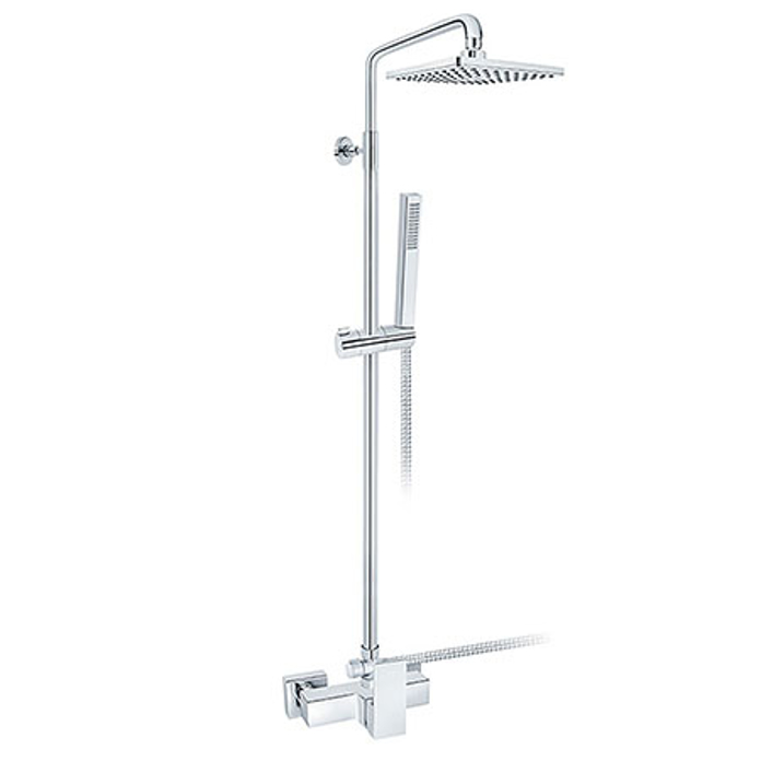 Baterija za tuš kadu QUADRO JQ37251 sa usponskim i ručnim tušem