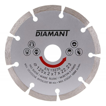 Slika Rezna ploča Diamant segment Ø 125  (79.218) 21112