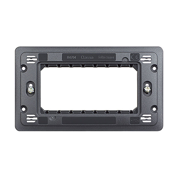 Slika Bticino Classia nosač mehanizma 4M za šrafljenje plastični R4704