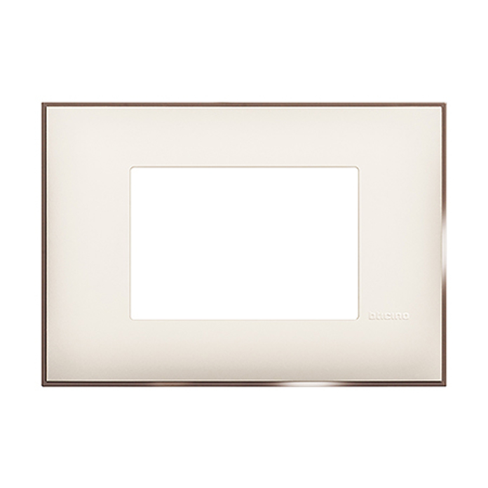 Slika Bticino Classia okvir 3M za doznu 503E/BP503N krem saten R4803CS
