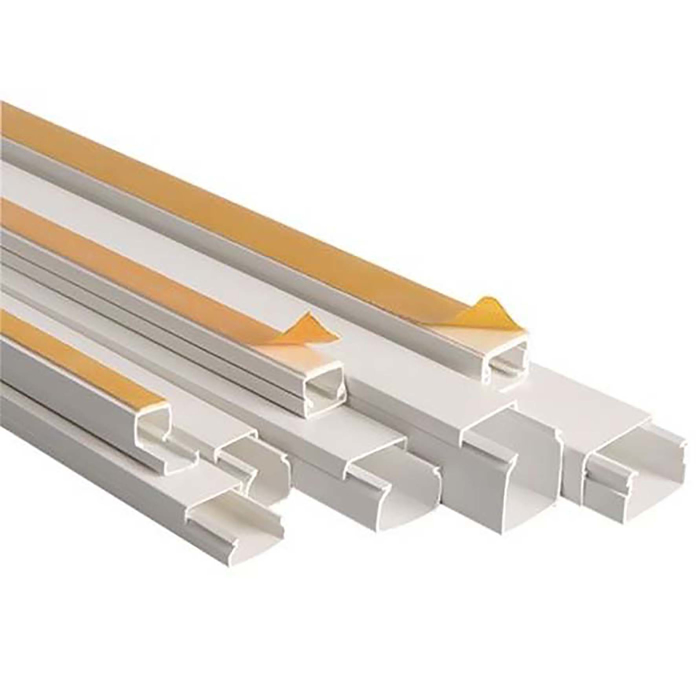 Slika Kanalica kablovska PVC samolepljiva 15x10x2000 bela