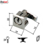 Slika Bravica za metalni orman DABEL 2112 Nikl 19/22/15 mm 2K DBP1 – 3398065