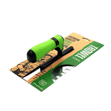 Slika Gleterica Master nazubljena 6x6 13x28 cm inox