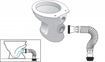 Slika Baltik veza fleksibilna za WC šolju L=700 mm S00026
