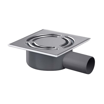 Slika Kanalizacioni slivnik Ø50 mm horizontalni TPS100 inox rešetka