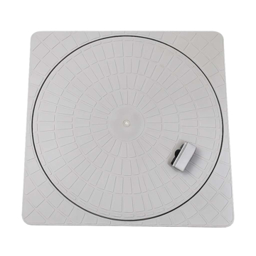 Slika Poklopac za šahtu PVC četvrtasti 900x900 mm sa otvorom Ø800 mm