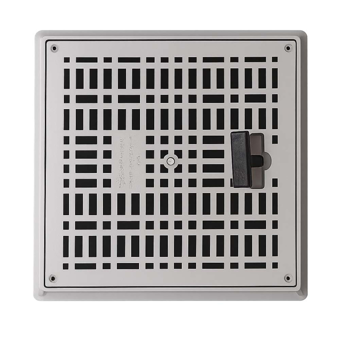 Slika Poklopac za šahtu PVC četvrtasti 400x400 mm sa rupicama