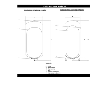 Slika Ekspanziona posuda SM 50 L Zavarivač za centralno grejanje