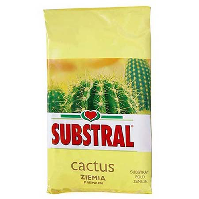 Pakovanje SUBSTRAL zemlje za kaktuse SC764 sa dodatkom kvarcnog peska za uzgoj sukulenata