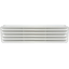 Slika Ventilaciona rešetka STY221-316x83 Bela