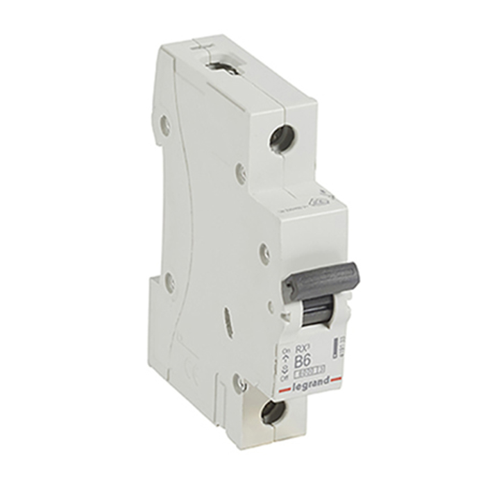 Slika Automatski osigurač Legrand RX3 1P B6 6000A 419133