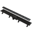 Slika Tuš kanalica APZ10 BLACK 750 mm crna mat sa perforiranom rešetkom Alca