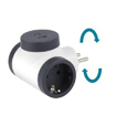 Slika Utikač razvodnik 2×2P+E rotirajući + USB A+C Legrand 694522