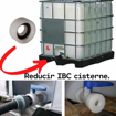 Slika Reducir za plastičnu cisternu 1000l – veliki navoj na 1/2"