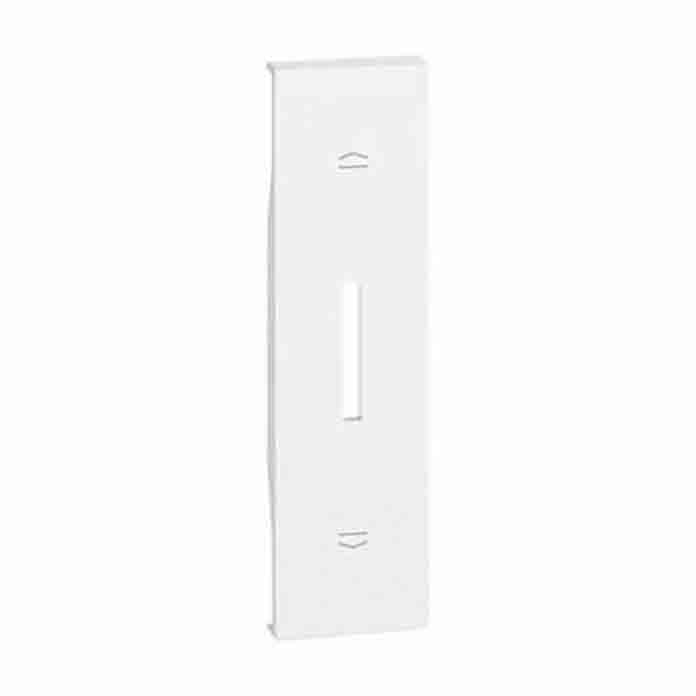 Slika BTicino Living Now maska 1M bela KW06 (sa otvorom za reset komandu)
