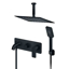 Uzidna baterija S2 BLACK 231707B sa tuš ružom 210x210 mm
