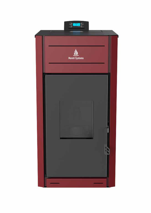 Slika Kotao na pelet Mareli Uno 30 kw (4kW+26kW) sa automatskom regulacijom i ugrađenom pumpom