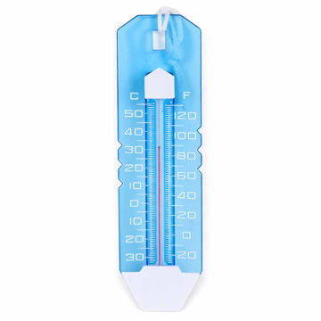 Plutajući termometar za bazen Nero sa kanapom koji meri temperaturu vode do 50 stepeni