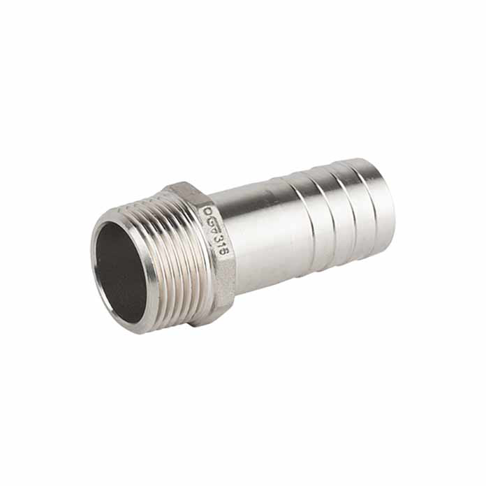Slika Prohromska rebrasta spojka za crevo 5/4" INOX AISI 316