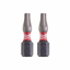 Slika Milwaukee bitsevi udarni T20 x 25mm 1/4" 2 kom 4932430874