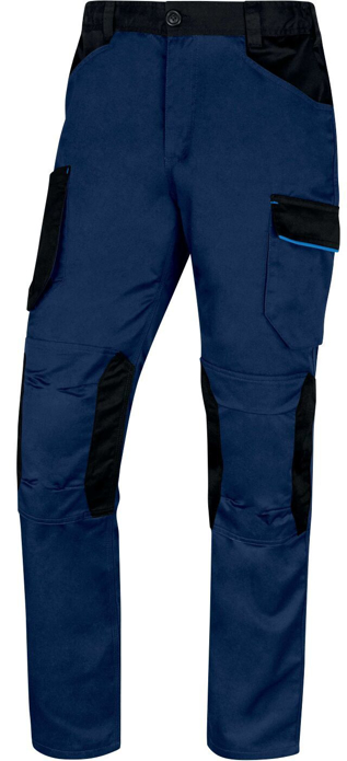 Slika Radne pantalone MACH 2 tamnoplave L veličina – 7 džepova, elastični struk