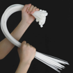 Slika Vezica PVC 8x550 mm bela