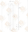 Slika Grejač TA peći MK CG-1500W – MAGNOHROM prohromski grejač Ø8.1mm