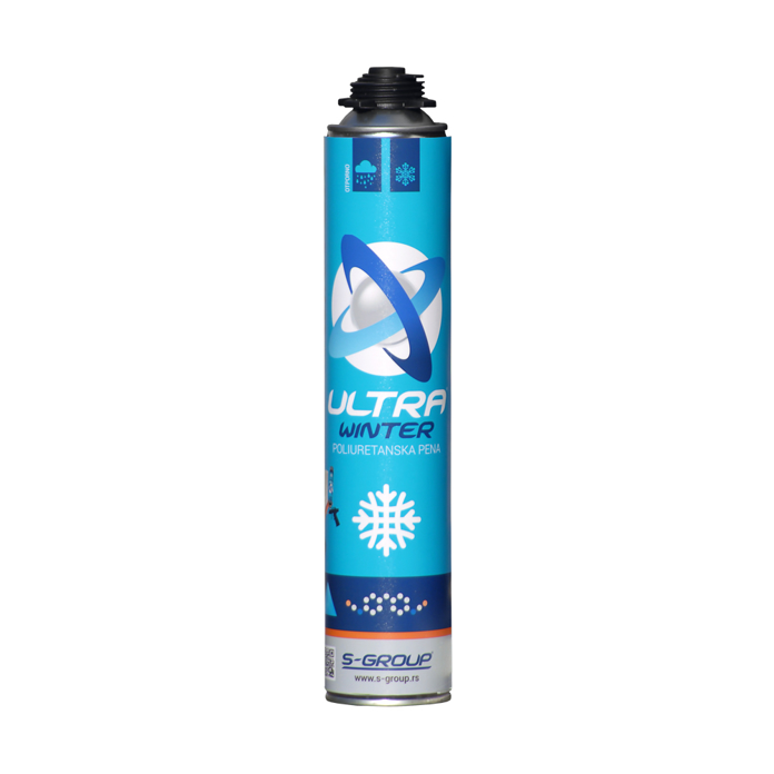 Slika Pur pena ULTRA pištoljska WINTER 750 ml