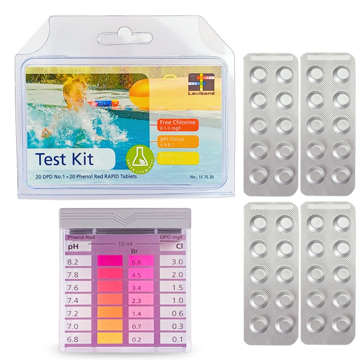 Lovibond Mini Test Kit tester za merenje hlora broma i pH vrednosti u bazenskoj vodi